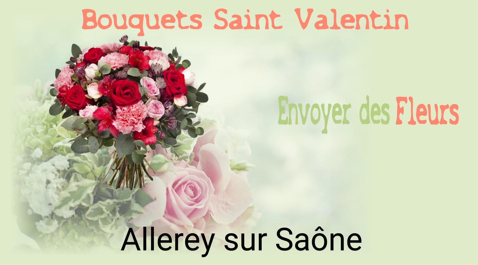 Roses de Saint-Valentin livrées à Allerey-sur-Saône
